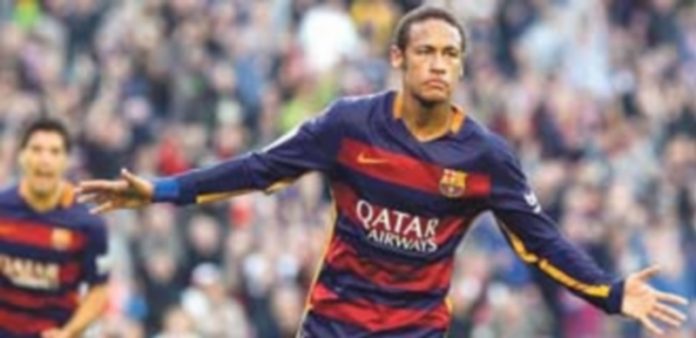 Lanzados a por el Clásico El brasileño Neymar