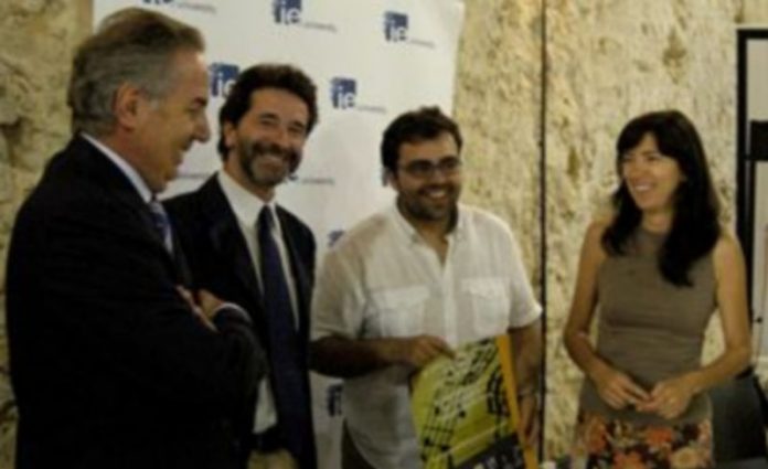 Segovia aprende música Los cuatro asistentes a la rueda de prensa de esta mañana sobre el III Curso Internacional de Música Ciudad de Segovia./ CRIS MURO DE ZARO