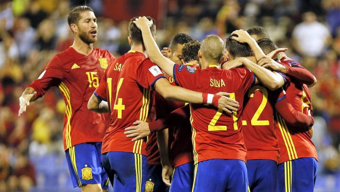Selección Española fútbol La Selección Española cuenta entre las favoritas a ganar el Mundial de Rusia.