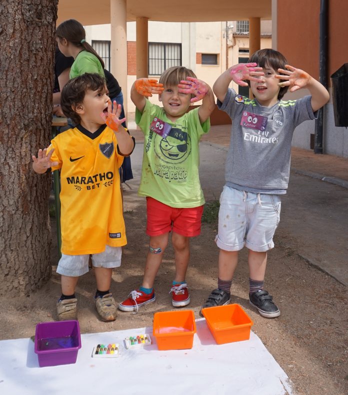Niños CEIP Los alumnos de La Granja colaborarán con distintas asociaciones.