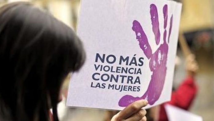 Violencia machista Imagen de archivo de una manifestación en contra de la violencia contra las mujeres.