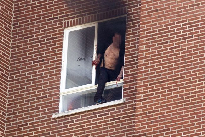 Una madre y su hija mueren asesinadas por la expareja de la joven en Vitoria El presunto asesino se tiró desde un octavo piso tras atacar a las víctimas y prender fuego a la vivienda.