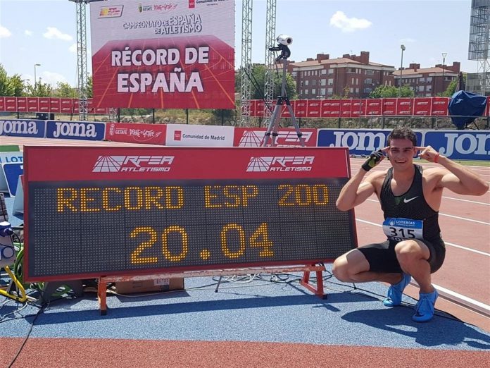 44Deportes El atleta español Bruno Hortelano celebró su marca personal para olvidad el duro accidente que sufrió en 2016.