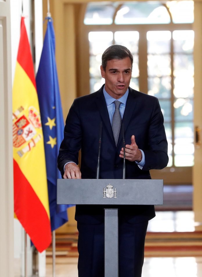 Pedro Sánchez El presidente del Gobierno, Pedro Sánchez.