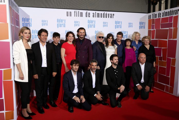 almodovar cannes Parte del elenco de ‘Dolor y Gloria’, con la que Almodóvar compite en Cannes.