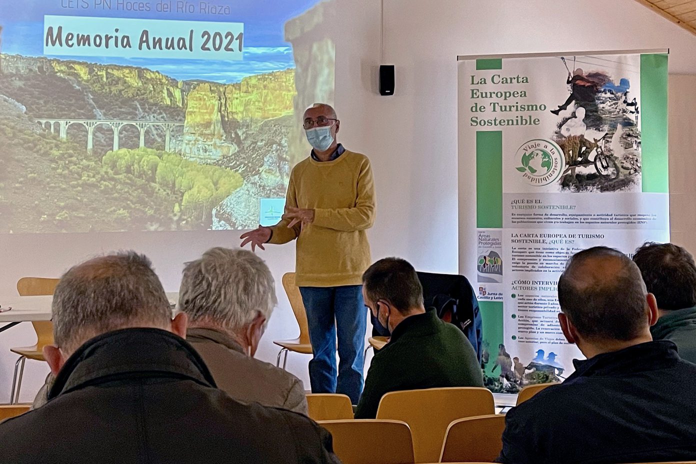 Las Hoces del <h3 class='enlacePalabraNoticia'>Riaza</h3> avanzan hacia un turismo sostenible