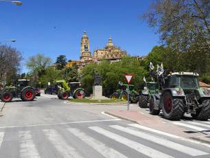 Tractorada en Segovia para reclamar una PAC más justa. / KAMARERO
