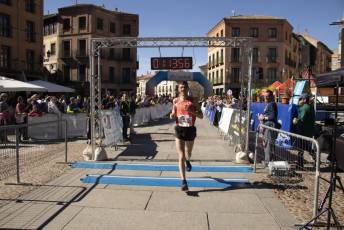 Pedro Luis Gómez, en la XV Media Maratón Ciudad de Segovia. / Cristina Bernabé