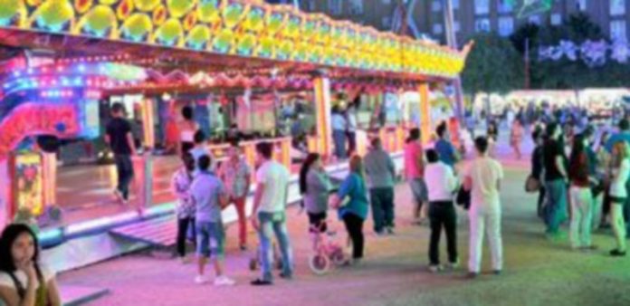 Los feriantes Una de las atracciones que forma parte de la feria