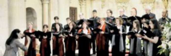 Recóndita armonía Actuación del Coro de Cámara de Madrid en San Millán. / Alberto Benavente