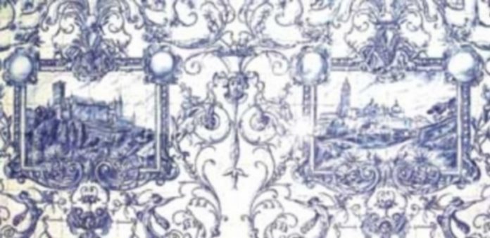 A propósito de un centenario El parietal izquierdo de la antigua sacristía de La Fuencisla.