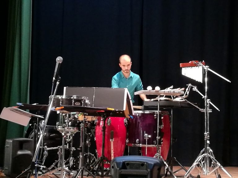 El percusionista Alfonso Matesanz llenó el José Rodao y repitió actuación
