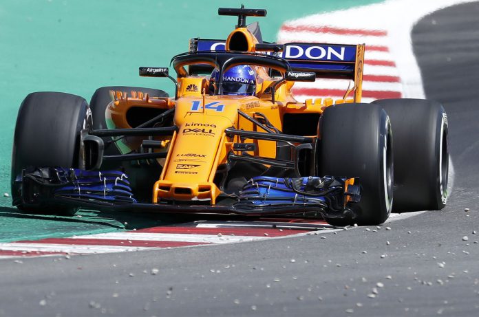 Fernando Alonso Fernando Alonso, en los entrenamientos libres del viernes.