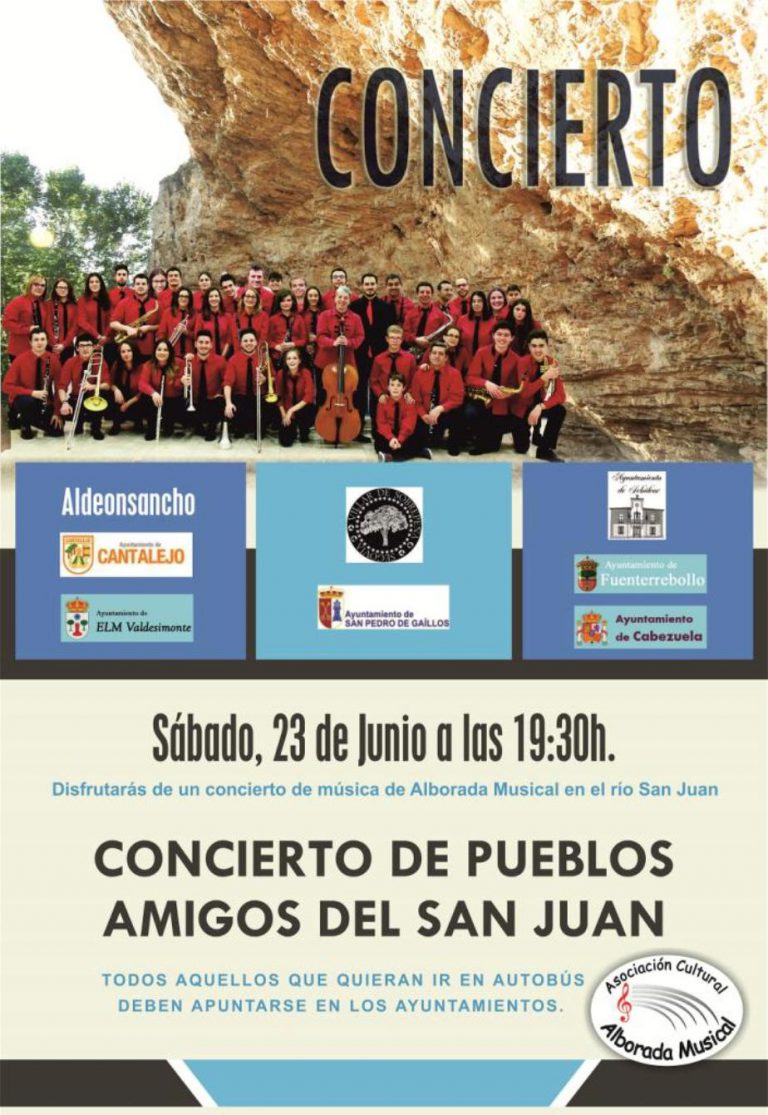 Alborada Musical de Cantalejo ofrece un concierto en un entorno natural
