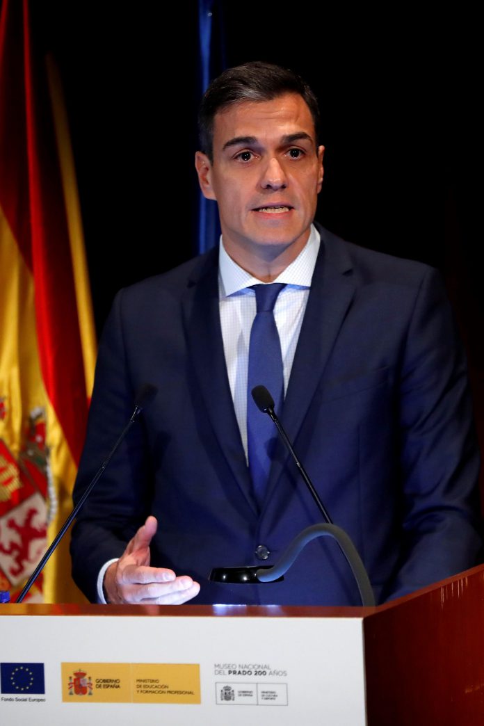 Pedro Sánchez inaugura el Encuentro Futuro+Progreso+FP El presidente del Gobierno, Pedro Sánchez.