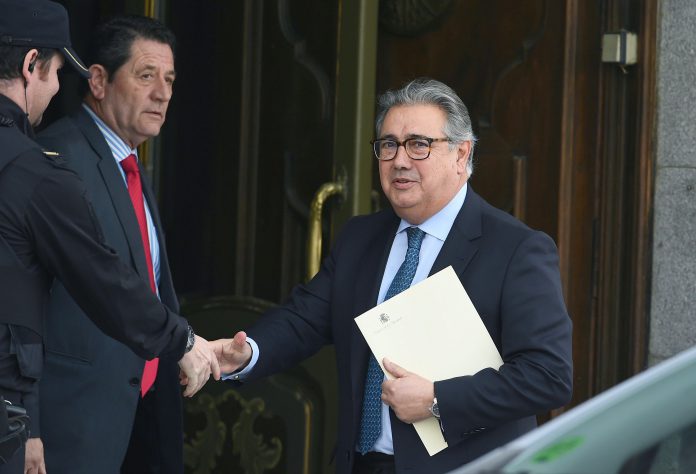 JUICIO PROCÉS El exministro del Interior, Juan Ignacio Zoido en el Tribunal Supremo.