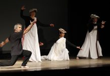 Abierto el plazo de presentación de trabajos para la muestra de teatro del IES ‘Andrés Laguna’ La representación de una obra en una edición anterior de la Muestra de Teatro del IES Andrés Laguna.