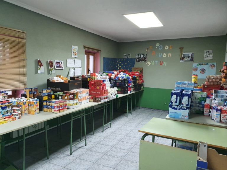 El banco de alimentos de El Espinar recauda 4.500 kilos de productos
