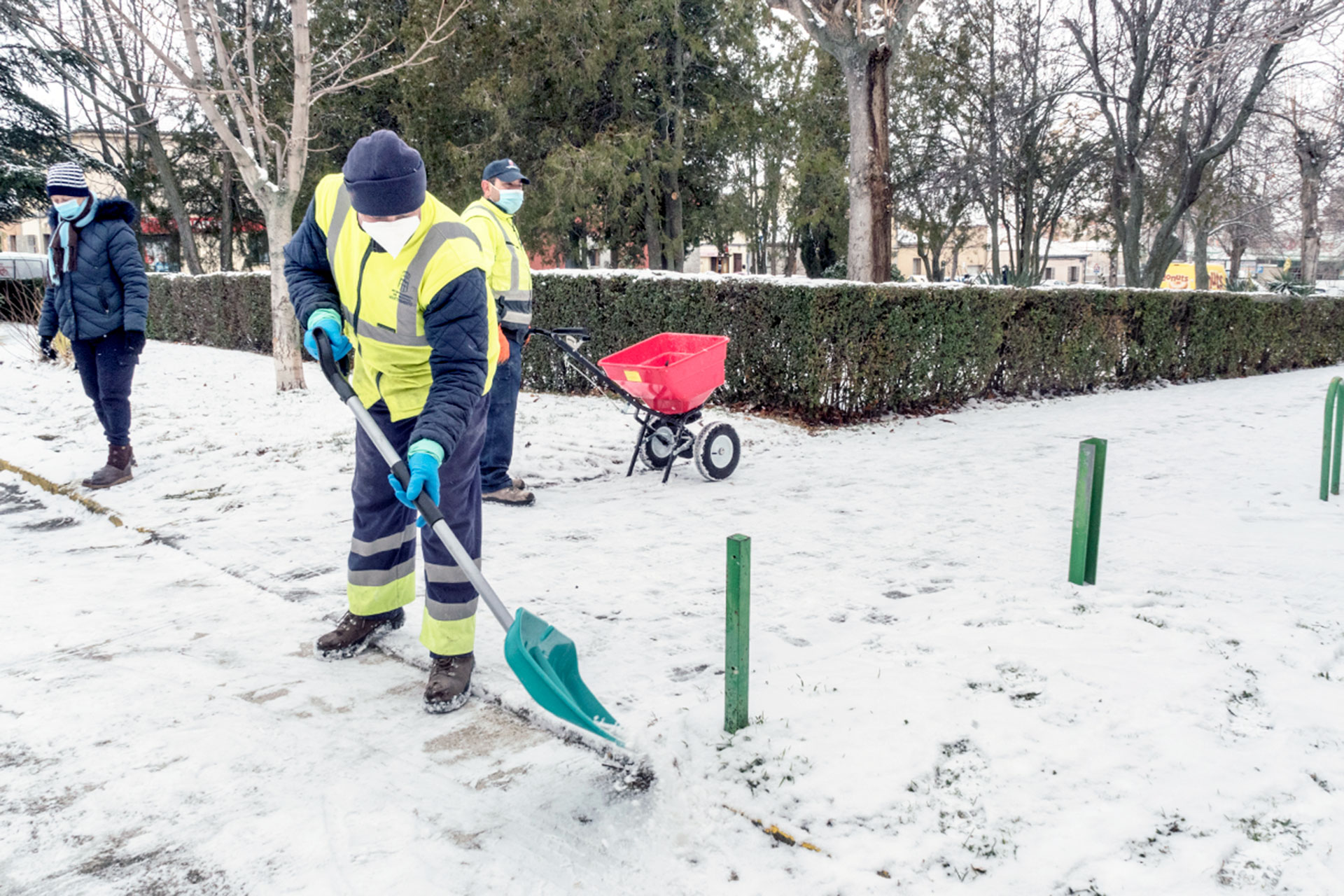 Segovia pide la declaración de zona catastrófica por ‘Filomena’