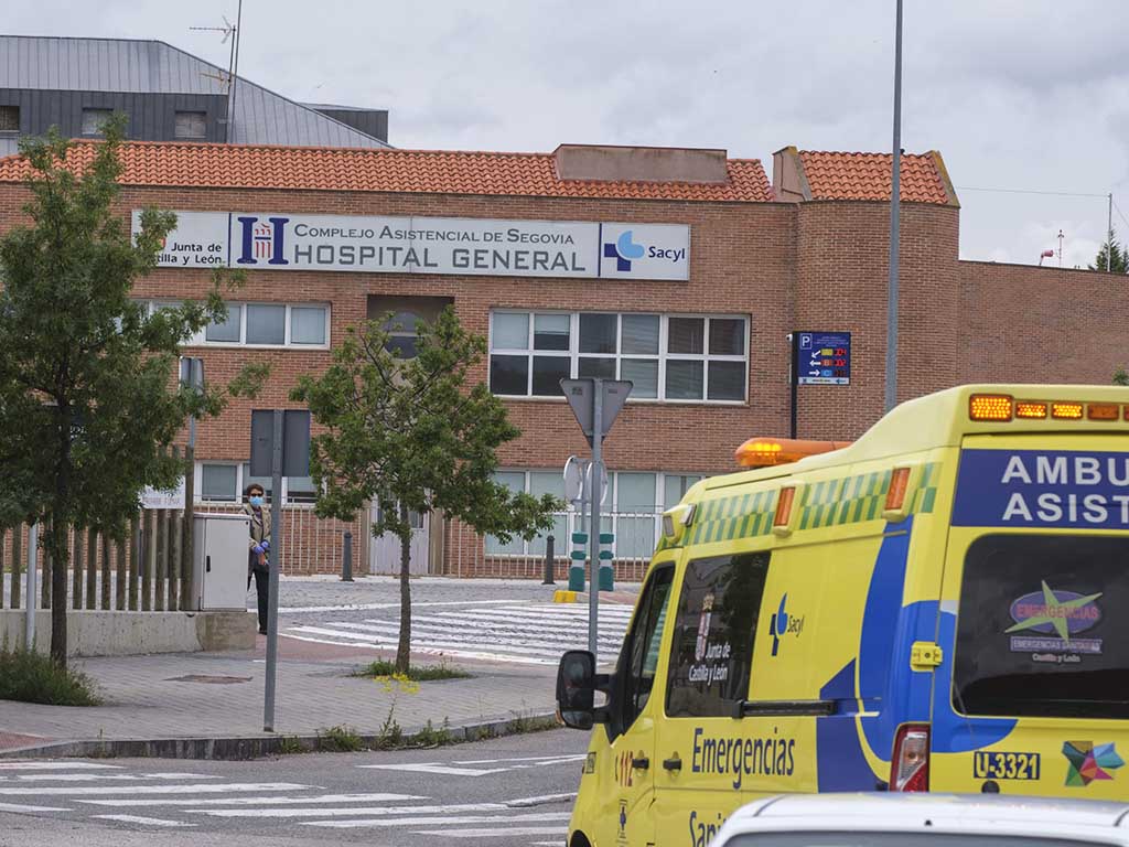 El Hospital de Segovia notifica cuatro muertes por Covid-19 en las últimas 24 horas