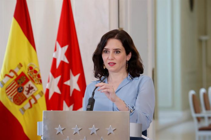 La presidenta de la Comunidad de Madrid, Isabel Ayuso La presidenta de la Comunidad de Madrid, Isabel Ayuso