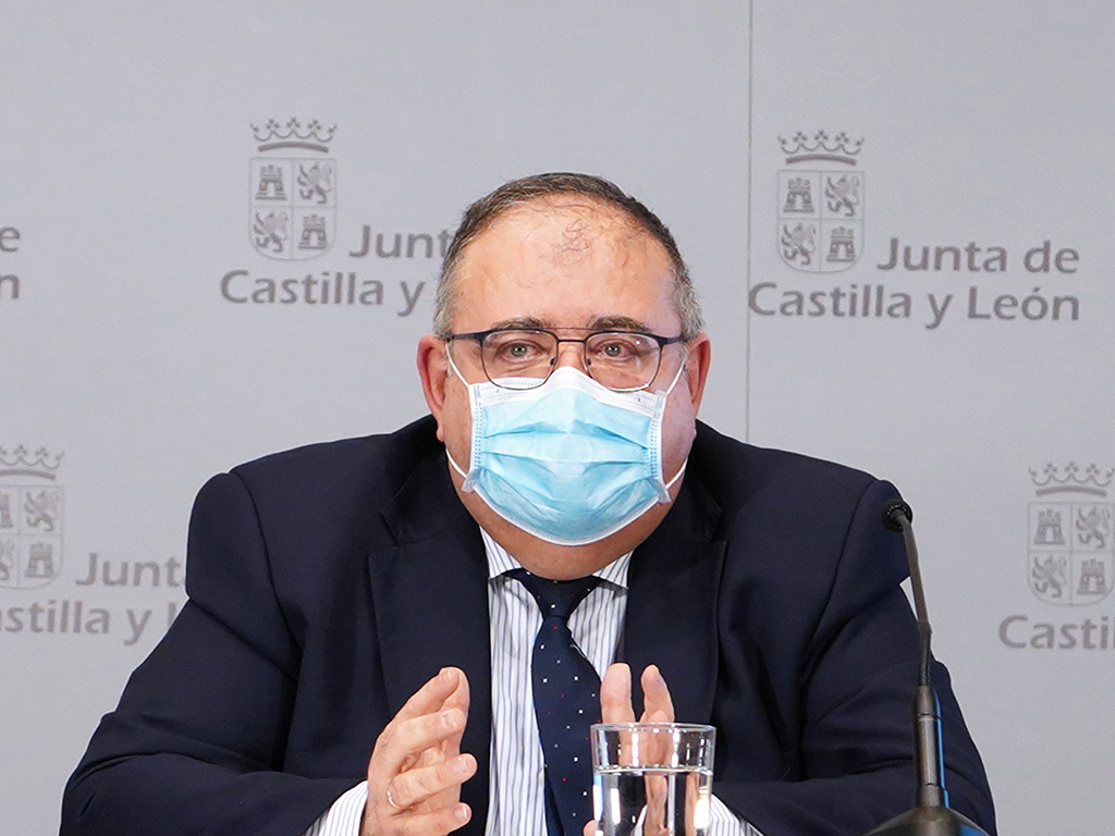 El consejero de Sanidad, Alejandro Vázquez. / ICAL