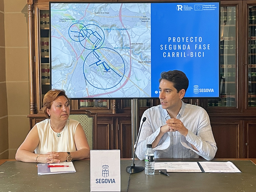 Segovia dispondrá de 34 kilómetros de carril bici con el nuevo proyecto