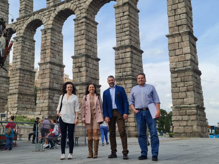 Visita de Gemma Villarroel a Segovia. / EL ADELANTADO Visita de Gemma Villarroel a Segovia. / EL ADELANTADO