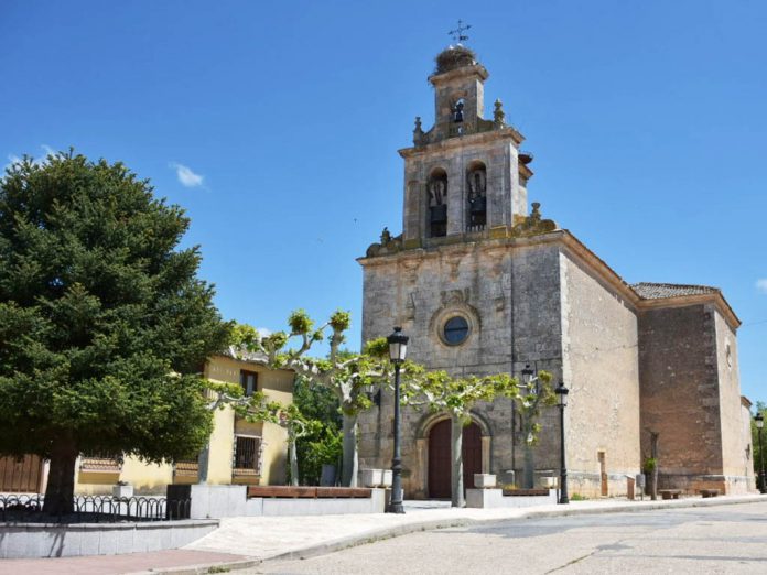 Iglesia de Boceguillas, en la plaza de España. / A.M.