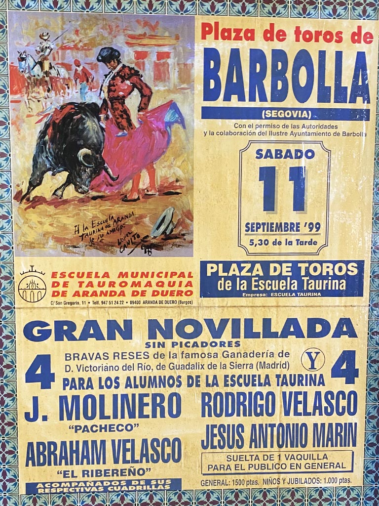 Cuando había toros en Barbolla: 20 años sin festejos taurinos