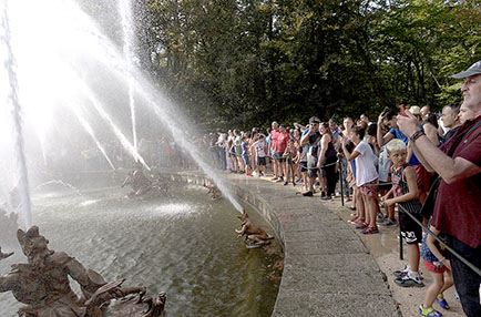 La temporada de fuentes de La Granja cierra con casi 70.000 visitantes