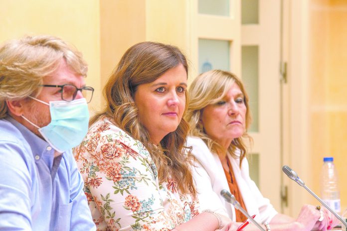 La alcaldesa de Segovia, Clara Martín. / KAMARERO La alcaldesa de Segovia, Clara Martín. / KAMARERO