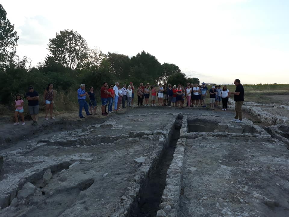 20190408 Aguilafuente yacimiento arqueologico Santa Lucia 2