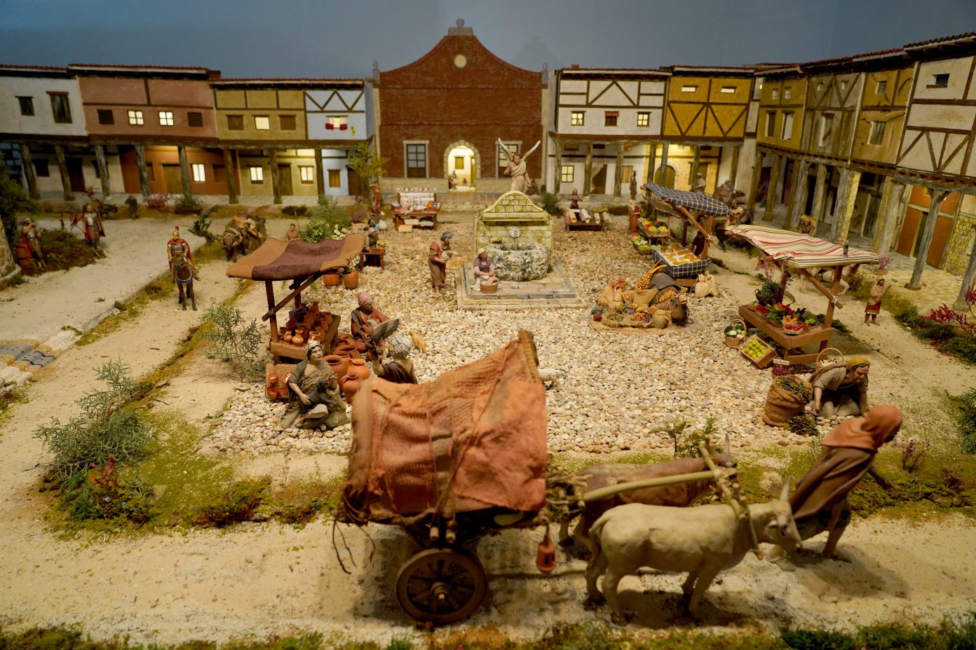 El belén de Valladolid recrea el interior de la Catedral de León El Adelantado de Segovia