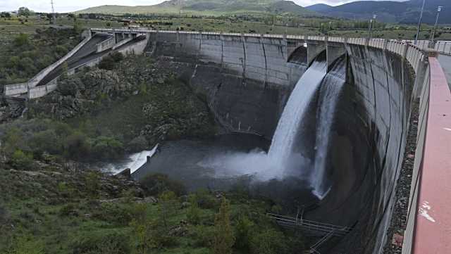 La presa del Pontón Alto, uno de los más importantes puntos hidráulicos de la provincia de Segovia.